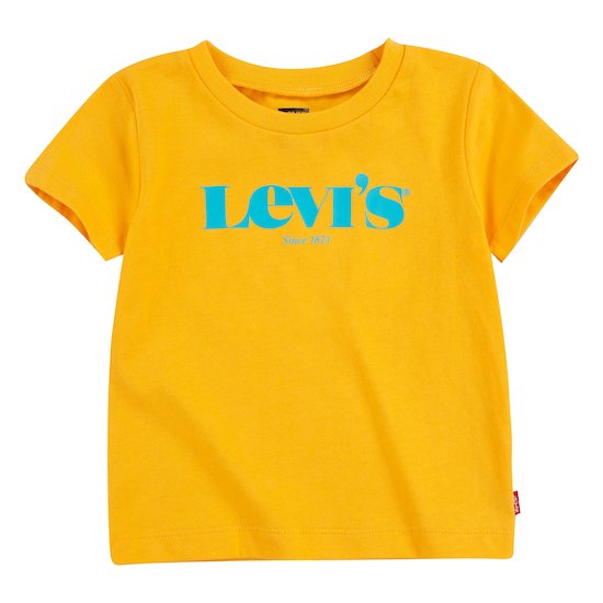 Tee-shirt modern vintage Jaune Kumquat 9 mois de Levi's Kids